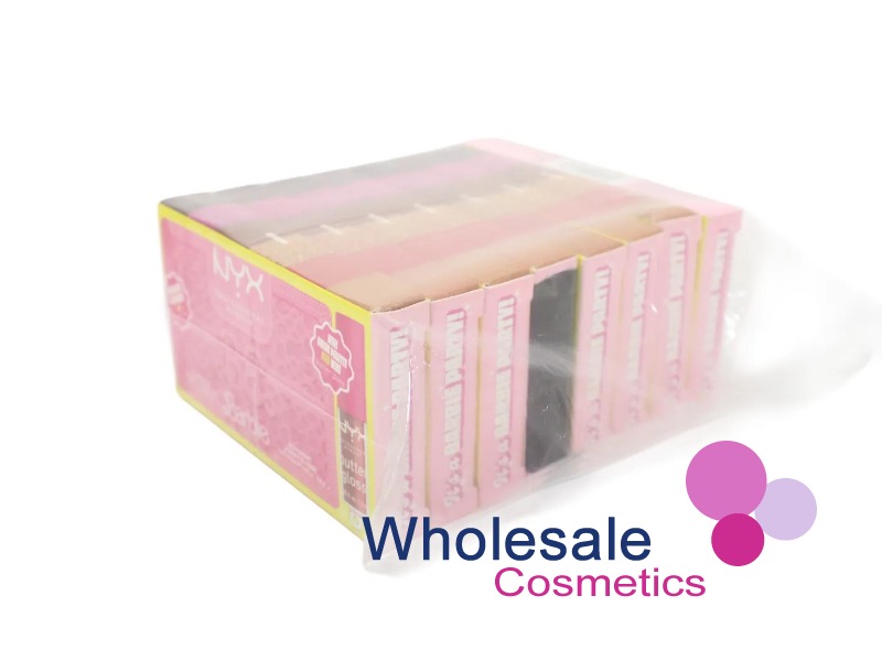 8 x NYX Professional Makeup Barbie The Movie Mini Palette & Gloss - 01 IT'S A BARBIE PARTY
